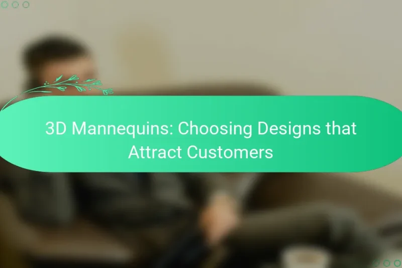 3D Mannequins: Choosing Designs that Attract Customers