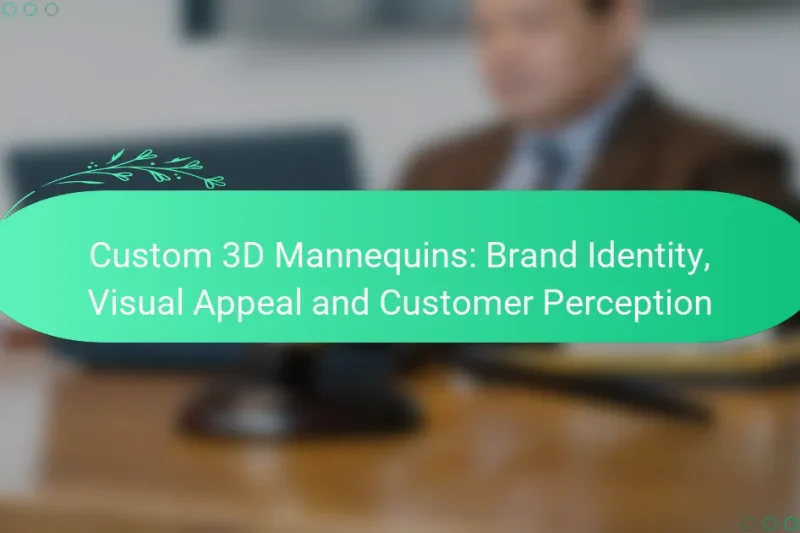 Custom 3D Mannequins: Brand Identity, Visual Appeal and Customer Perception